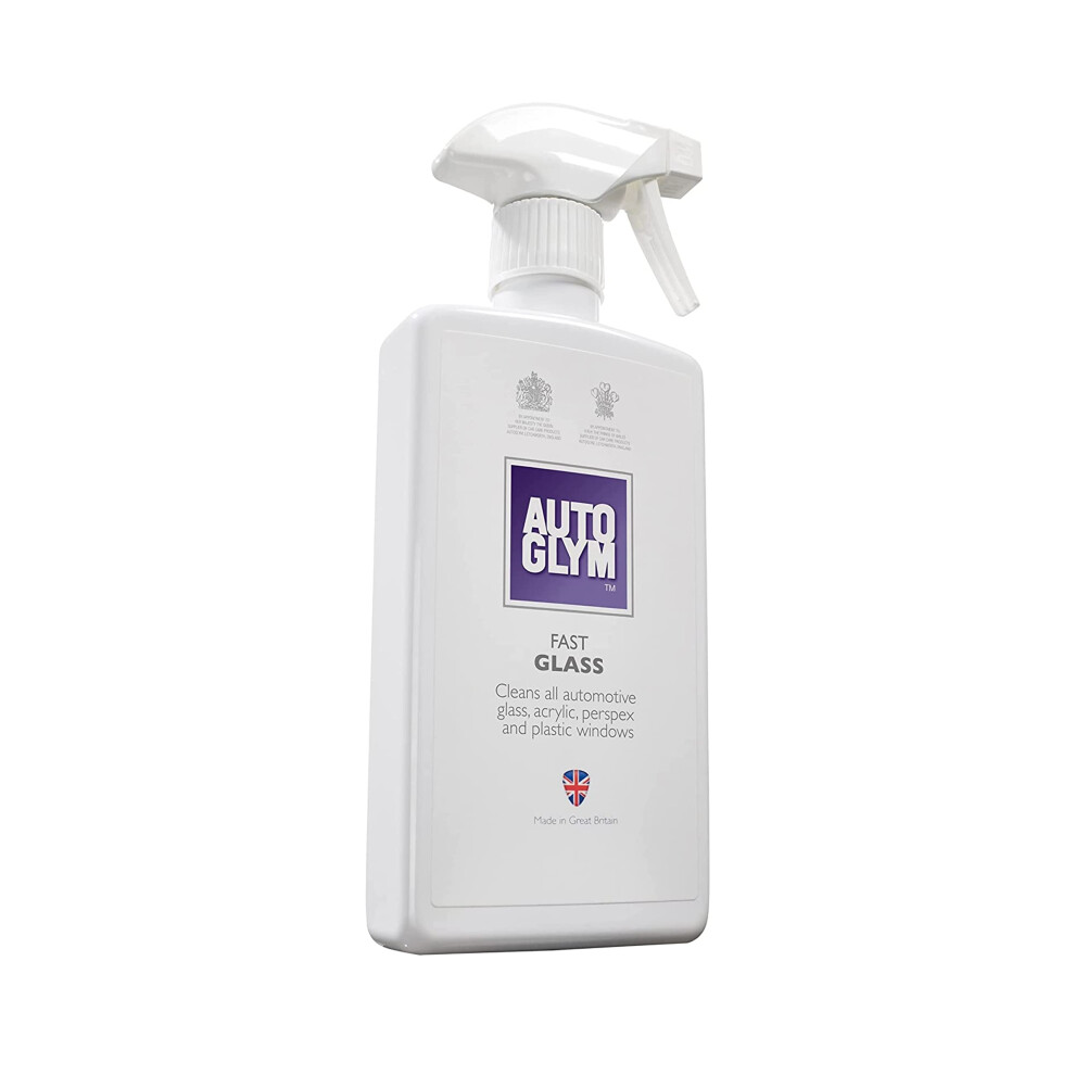 Autoglym Fast Glass, - Car Window Cleaner For Windscreen, Windshield, Window Cleaning, Mirrors And More 500Ml