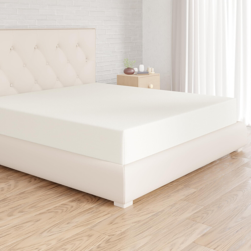 Amazon Basics Soft Microfibre Super King Fitted Sheet, Deep Pocket 12 inch (30 cm), Cream