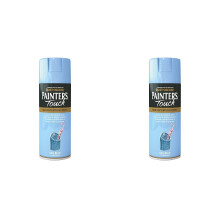 Rust-Oleum AE0040021E8 400ml Painter's Touch Spray Paint - Spa Blue Gloss (Pack of 2)