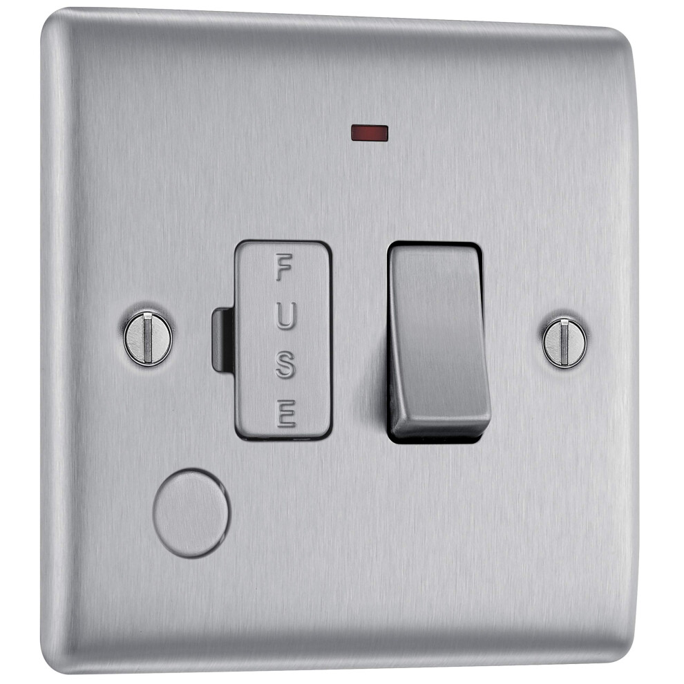 Bg Electrical Switched Fused Connection Unit With Neon Indicator And Cable Outlet 1014171753626