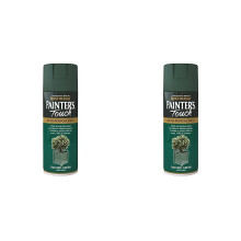 Rust-Oleum AE0050006E8 400ml Painter's Touch Spray Paint - Oxford Green Satin (Pack of 2)