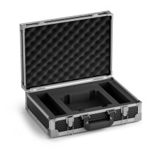 Phenyx Pro Medium Size Carrying Case Customizable Pre-Diced Foam Aluminum Alloy Sturdy Build Suitable for Wireless Mic System Storage & Camera Gear