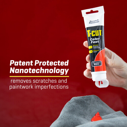 T-Cut Colour Fast Scratch Remover Colour Enhancer, Red, 150g 2