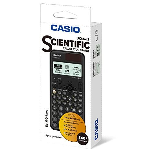 Casio Casio FX-991CW Advanced Scientific Calculator (UK Version) 2