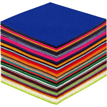 Akrylov    plsten    listy FabricLA na remesl    - predrezan    15 cm x 15 cm