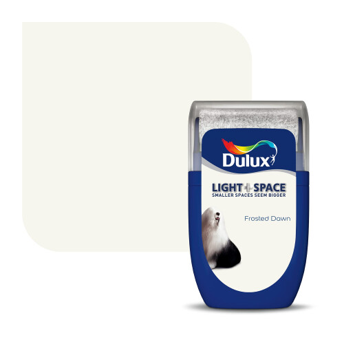 Dulux Dulux Light and Space Tester Paint, Frosted Dawn, 30 ml