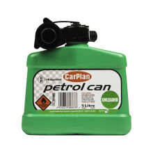 CarPlan TPH005 5L Fuel Can, Unleaded Petrol (Green)