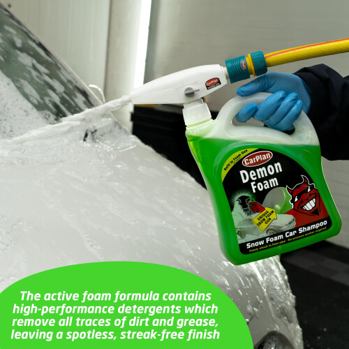 CarPlan CarPlan Demon Snow Foam Car Shampoo with Gun, 2 L 2