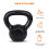 Amazon Amazon Basics Cast-Iron Kettlebell, 10 kg, Black 3
