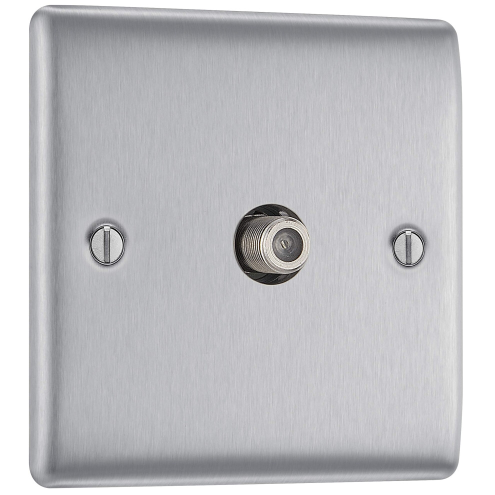 Bg Electrical Single Satellite Connection Socket 1014171757075
