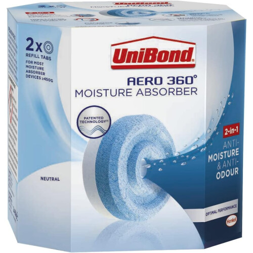 Unibond Unibond Aero 360 Neutral Refill Pk2