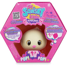 My Squishy Little Dumplings - Interactive Doll Collectible With Accessories - Dee (Pink)