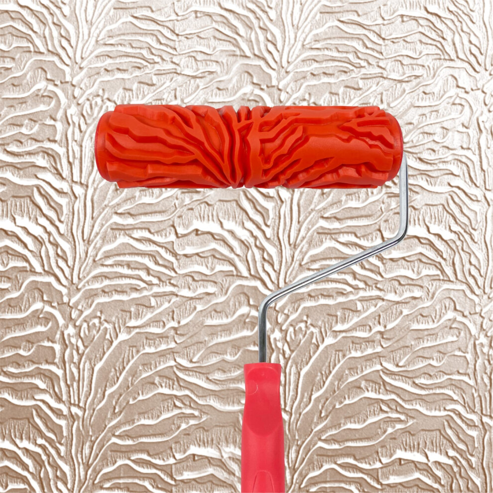 7'' Patterned Paint Roller For Wall Decoration Classic Brick Embossing Texture Rubber Roller Eg325t 616361821118
