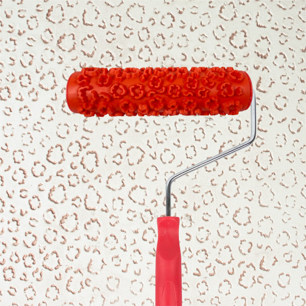 7'' Patterned Paint Roller For Wall Decoration Classic Brick Embossing Texture Rubber Roller Eg322t 616361821088