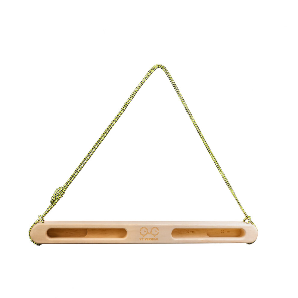 Poutre verticale portable YY en bois recycl    pour l'escalade