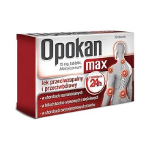 Opokan MAX 15 mg, 10x tablets Joints & Cartilage Pain Relief