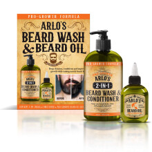 Az Arlo 2 az 1-ben Pro-Growth szakllmos s -kondicionl 12 oz Pro-Growth Beard Oil 2 PC-s kszlettel
