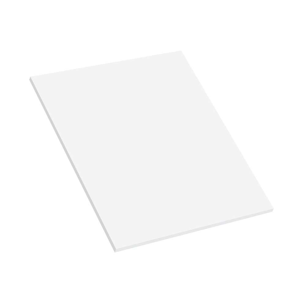 Mega Formaat Uitgebreide PVC Plastic Platen - 5" X 7" Witte Blad voor Creaties, Borden & Displays