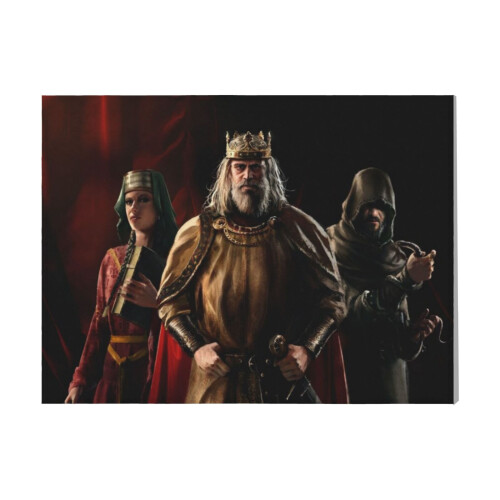 Game Posters Ruler Design (Ruler Designer Key Art=3587) Canvas Print Framed DIY Install Kit ...