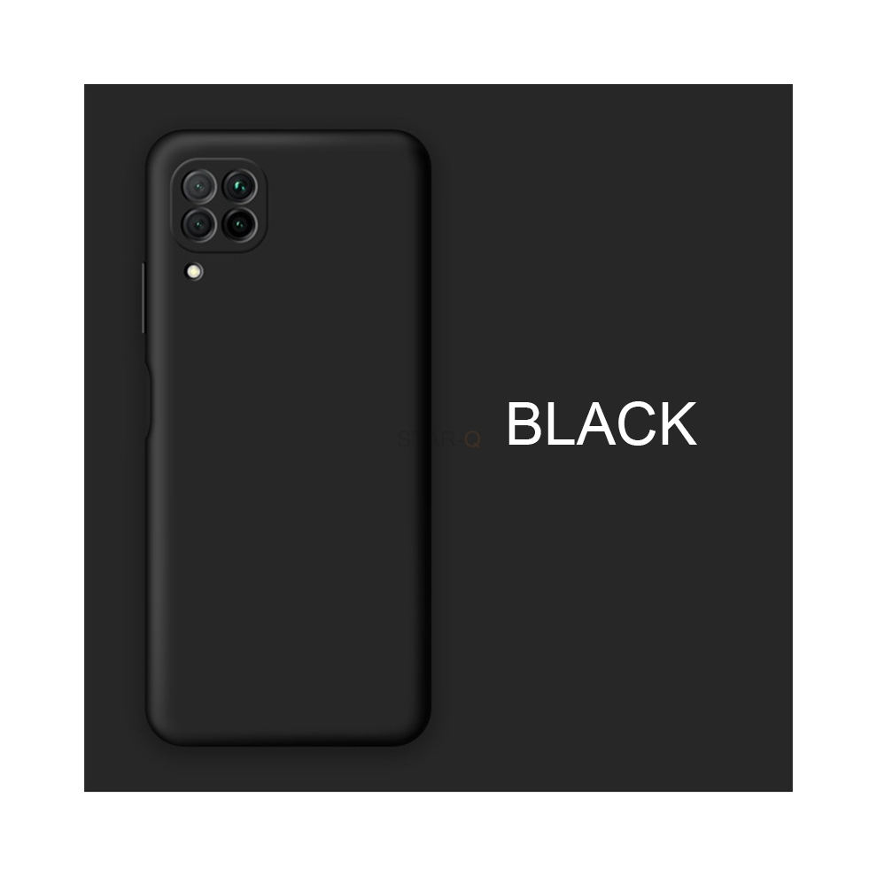 (Jk A12) New Camera Protector Liquid Silicone Phone Case Fo Black 967854527681