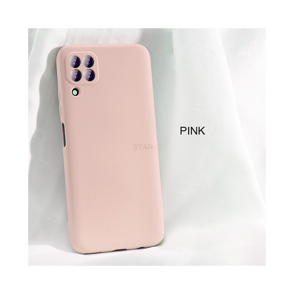 (Jk A42) New Camera Protector Liquid Silicone Phone Case Fo Pink 967854527766