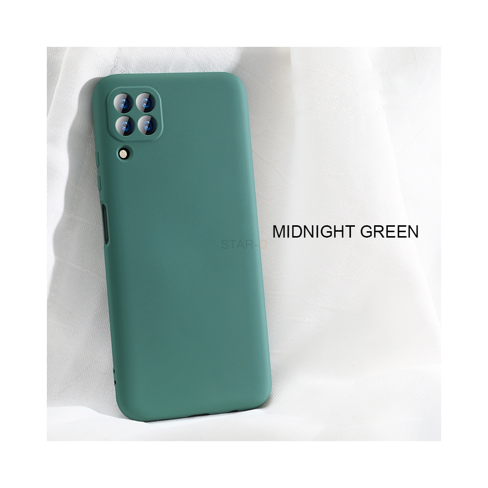 (Jk Midnight A22 5G) New Camera Protector Liquid Silicone Phone Case Fo Green 967854527834