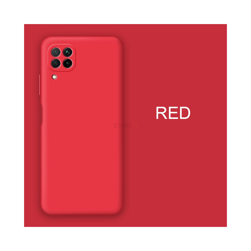(Jk A22 5G) New Camera Protector Liquid Silicone Phone Case Fo Red 967854527841