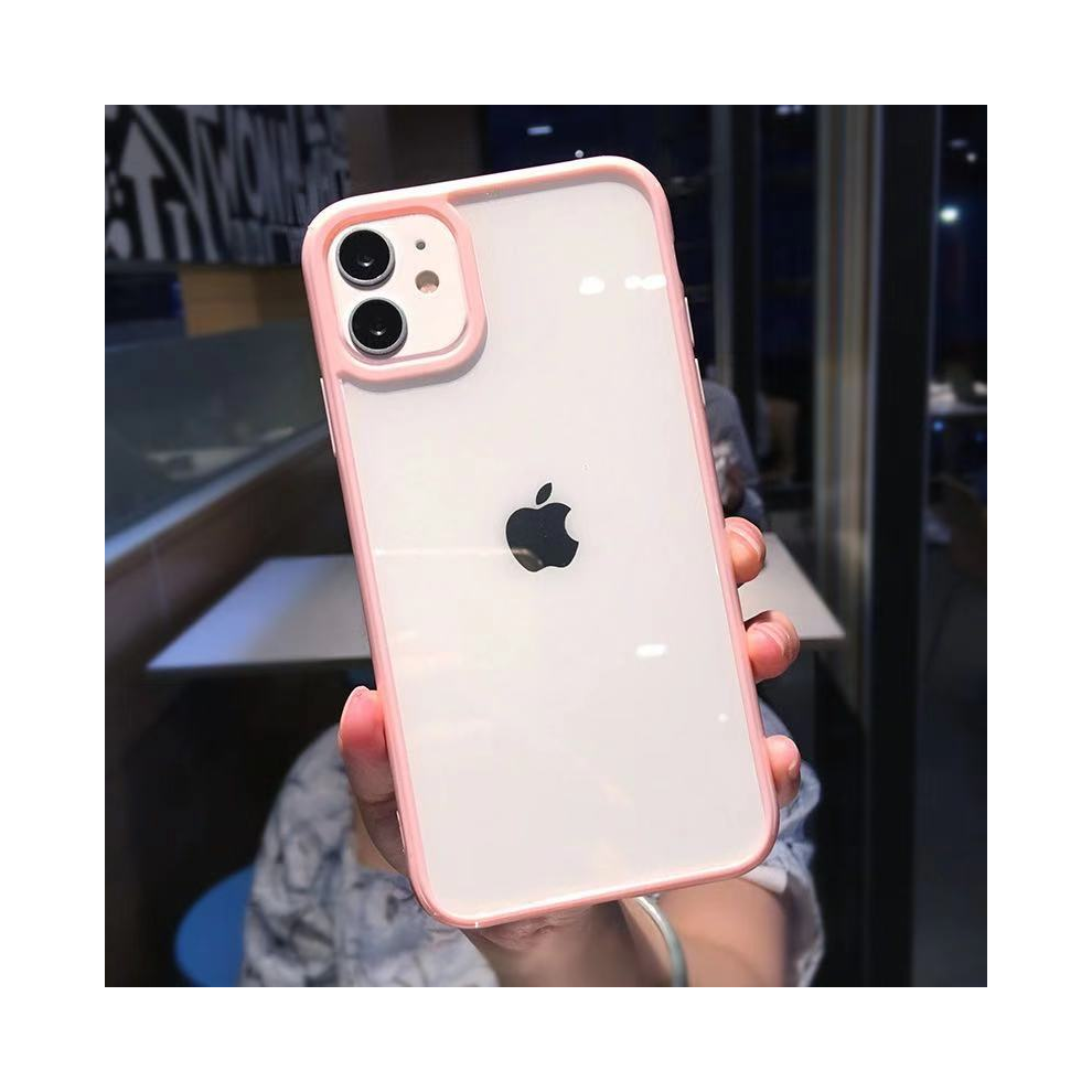 (, For Iphone 8) Luxury Candy Silicone Bumper Phone Case For Iphone Pink 967854516333