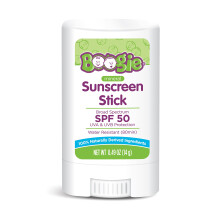Baby Sunscreen Stick by Boogie Block Mineral Sunscreen SPF 50 FSA'HSA Eligible Travel Size Sunblock for Kids Zinc Oxide Water Resistant Vegan