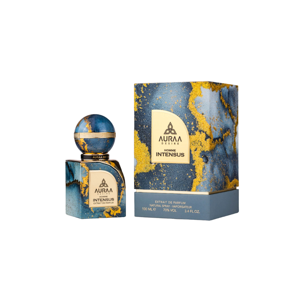 Auraa Desire Homme Intensus Extrait De Parfum 100 Ml - Bold Ginger-Tobacco-Tonka Masculine Fragrance