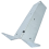 Fence Arris Rail Bracket 225mm (1 Pack) 1