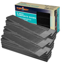 Composiet Shims Leveling Wedges, 36 Pack 8-Inch Plastic Shims, Ondersteuning voor Meubels en Apparaten