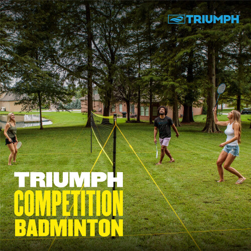 Triumph Competition Badmintonset met stalen constructie 1