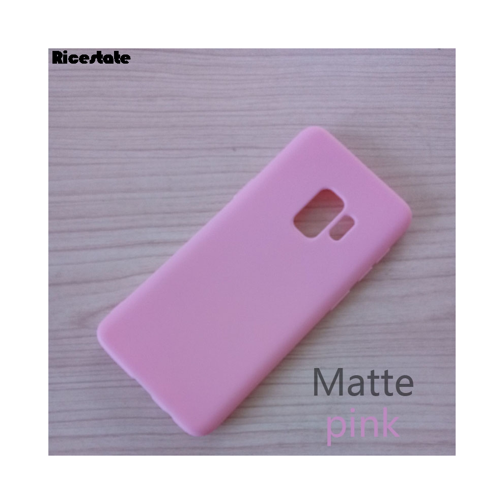 (, S9 Plus) For Samsung Galaxy S9 / S9 Plus Fundas Matte Tpu F Pink 967854573817