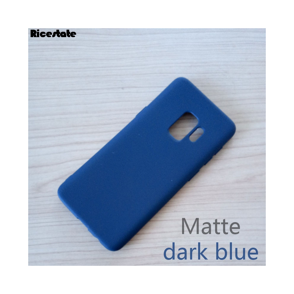 (, S9) For Samsung Galaxy S9 / S9 Plus Fundas Matte Tpu F Blue 967854573862