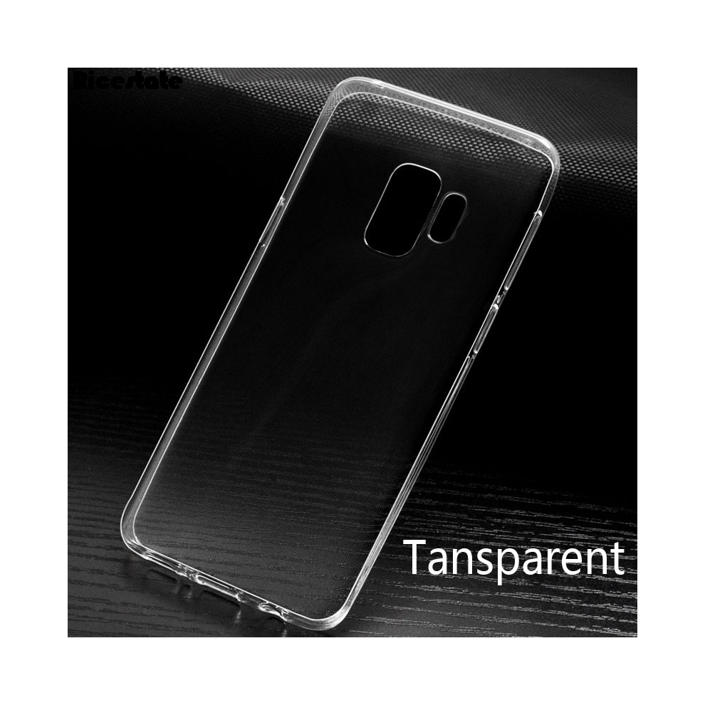 (Tansparent, S9) For Samsung Galaxy S9 / S9 Plus Fundas Matte Tpu F 967854573787