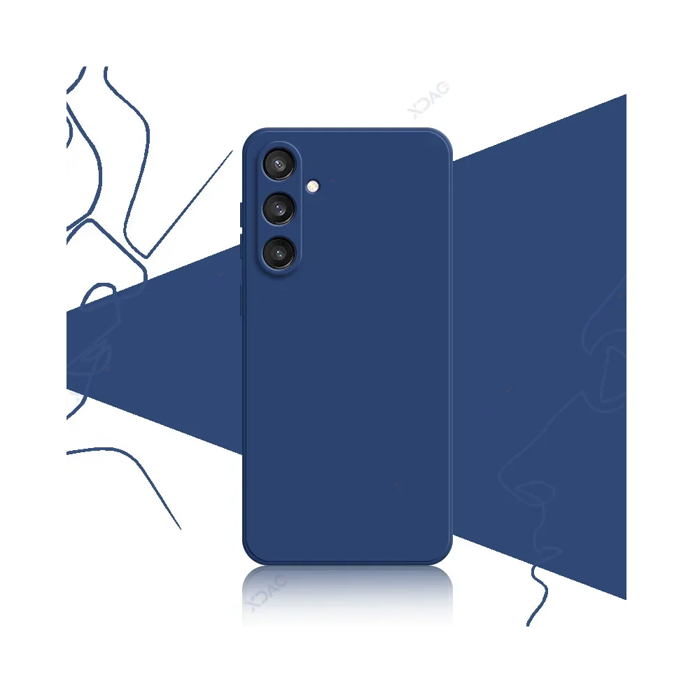 (, Samsung S24 Plus) Luxury Square Liquid Silicone Cases For Samsung S2 Blue 967854569551
