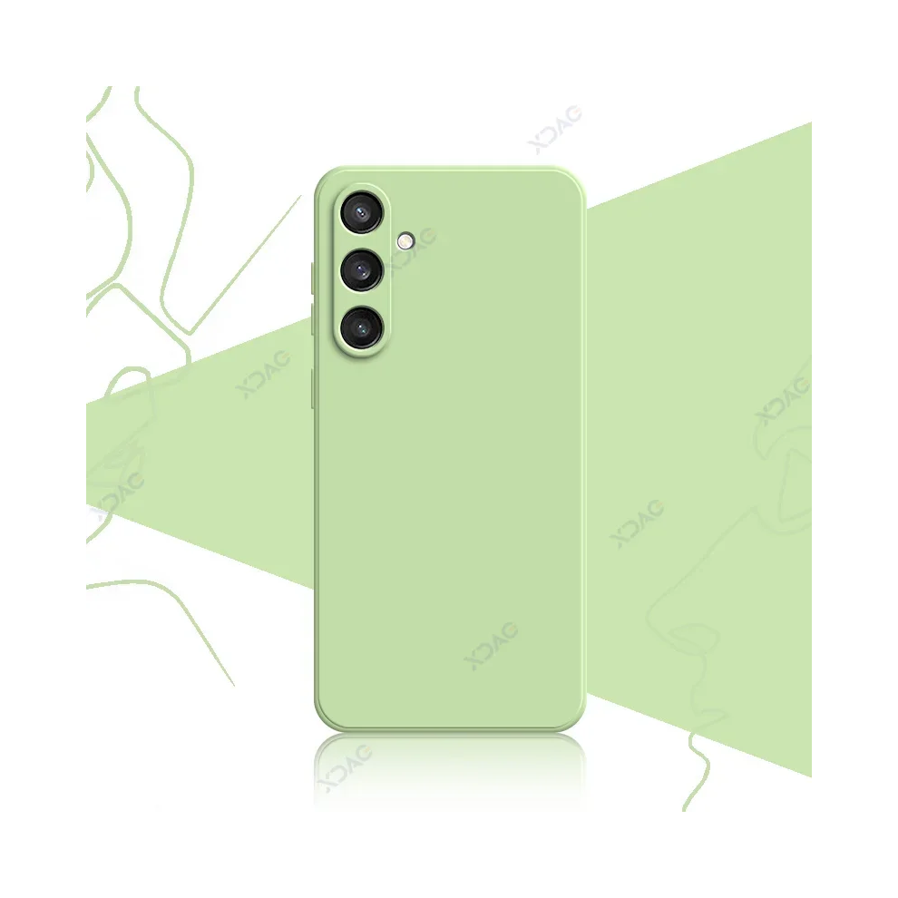 (, Samsung S24 Plus) Luxury Square Liquid Silicone Cases For Samsung S2 Green 967854569537