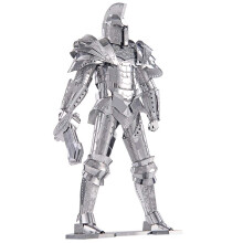 Piececool 3D Metalen Puzzels voor Volwassenen DIY Mecha Model Kits Bouwstenen Black Knight 3D Figuur Model kit Brain Teaser Puzzel Fidget Speelgoed H