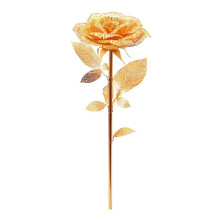 Piececool 3D Metal Puzzles Rose Flower Model Kits, Artificial Flowers Metal Building Blocks DIY 3D Puzzle for Adults, for Father Mothers Valentines Da