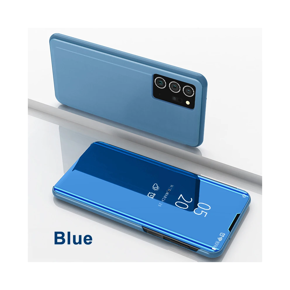 (, Galaxy A34 5G) Smart View Mirror Flip Case For Samsung Galaxy A55 Blue 967854584295