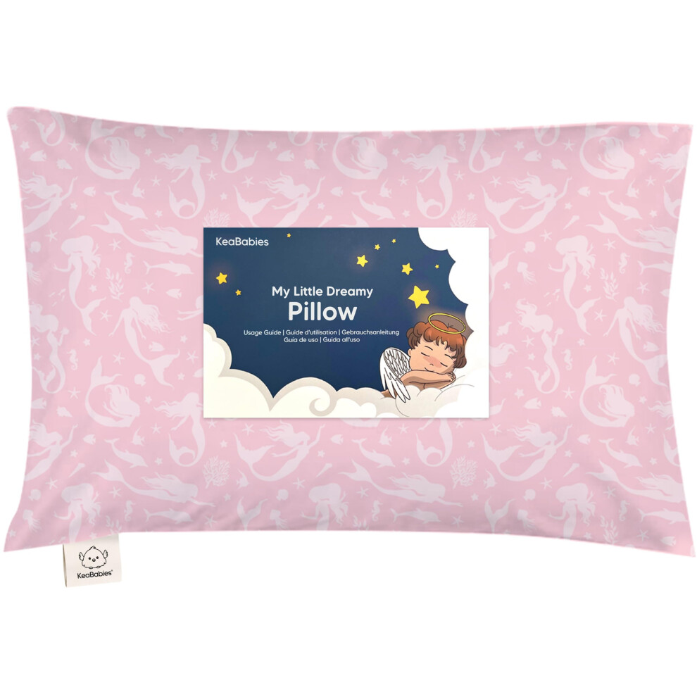 Oreiller pour tout-petit avec taie d'oreiller - 13x18 My Little Dreamy Pillow Oreillers pour tout-petits en coton biologique pour dormir Oreiller pour