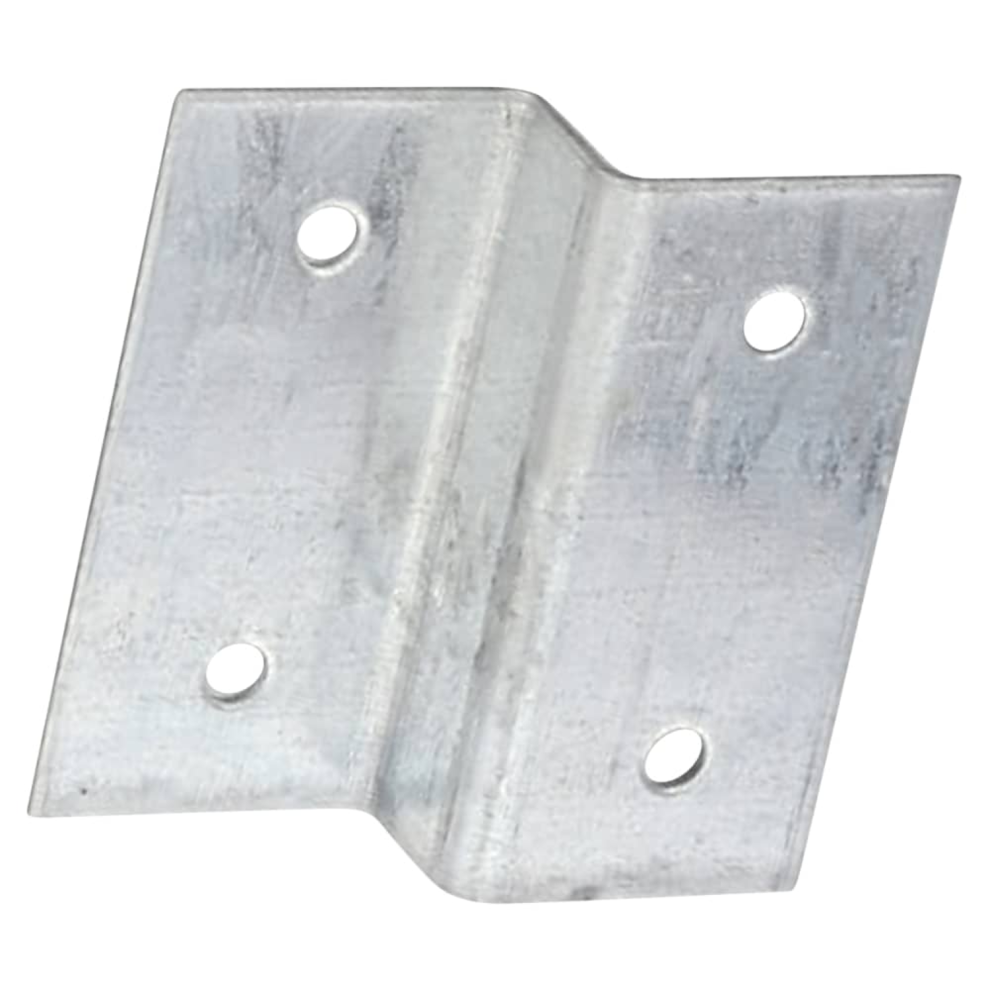 B&Q - Galvanised Z Clips For Fence Panels & Trellis10 Pack60mm X 56mm X 15mm - Image 3