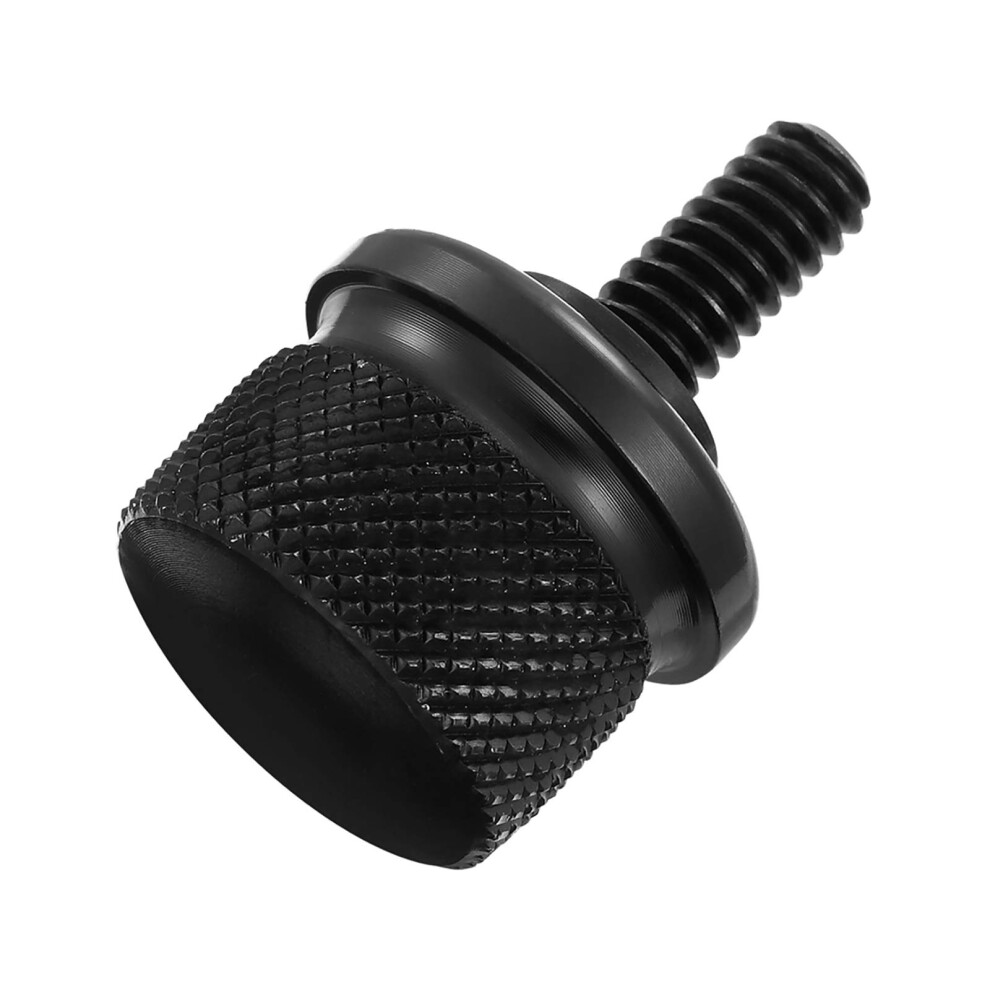 Amazicha Schwarze Aluminium-Sitzbolzen-Schraubenhalterung, Kompatibel Mit Harley Davidson Sportster Softail Touring Dyna 1996 2023-image
