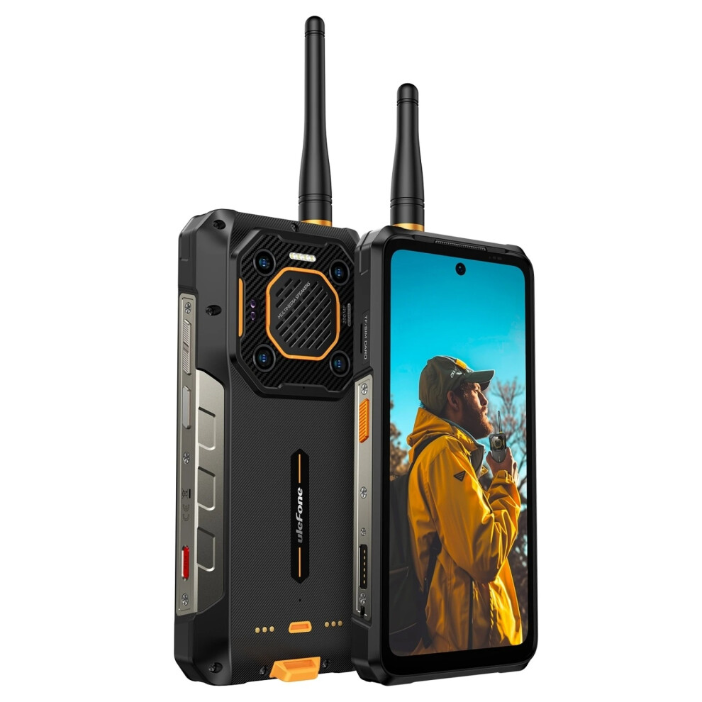 Ulefone Armor 26 Ultra Walkie Talki Rugged Smartphone 12Gb+512Gb Black