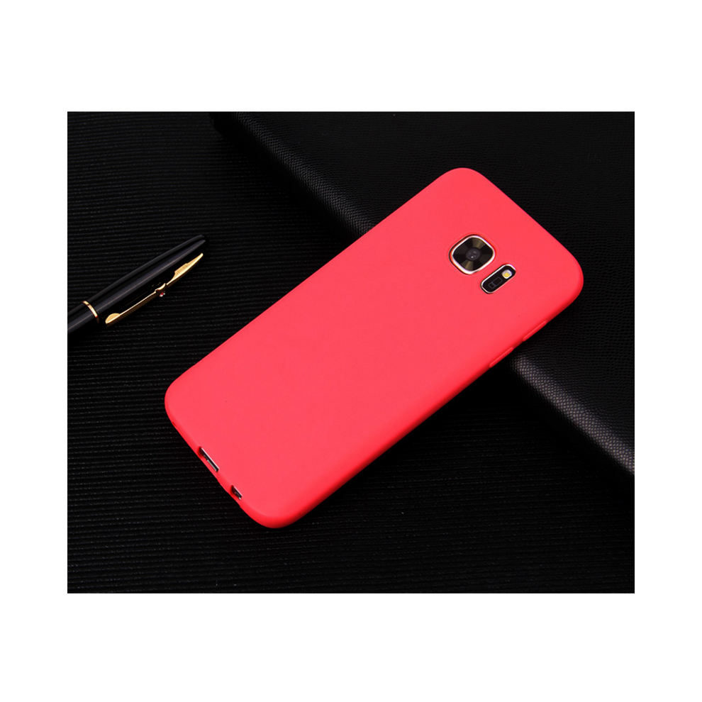 (, For Samsung S7edge) Case For Samsung Galaxy S7 Edge Cover Silicone Tpu Red 967854597417