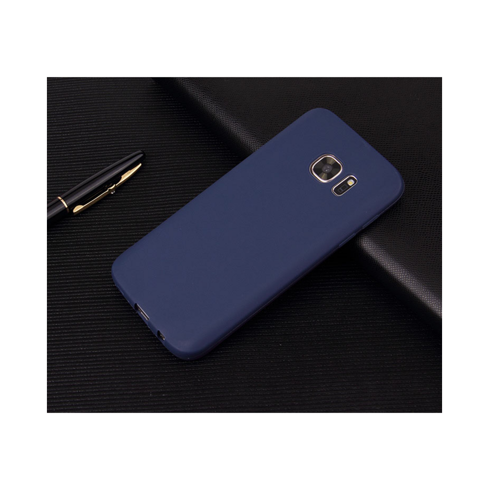(Dark For Samsung S7) Case For Samsung Galaxy S7 Edge Cover Silicone Tpu Blue 967854597424