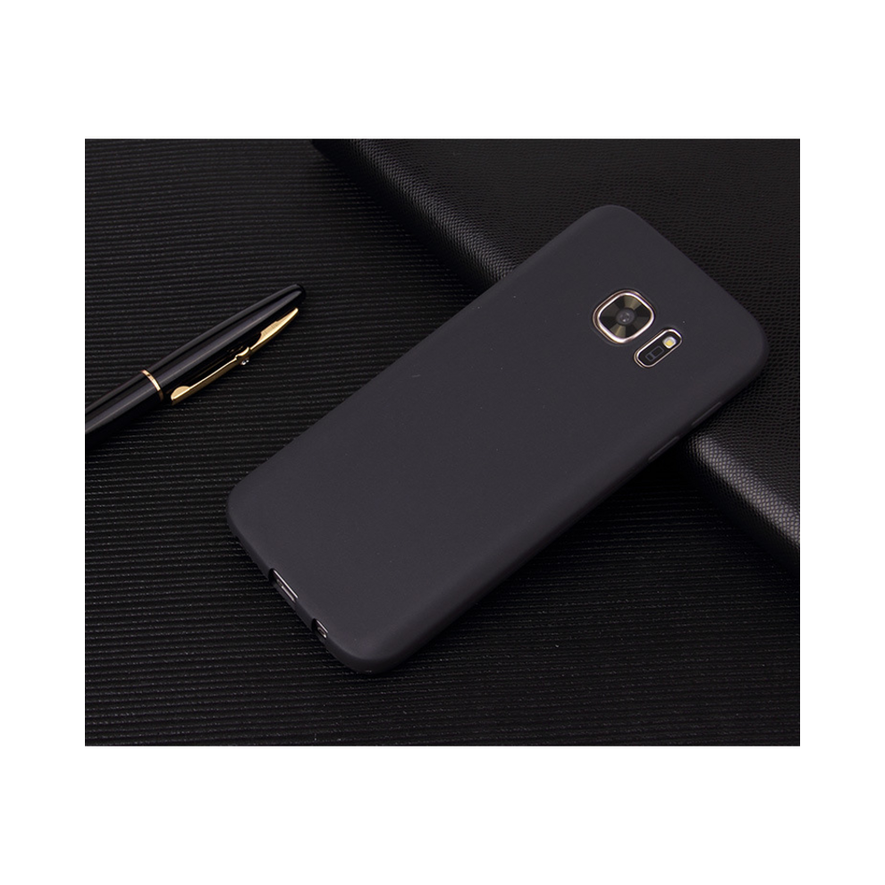 (Frosted For Samsung S7edge) Case For Samsung Galaxy S7 Edge Cover Silicone Tpu Black 967854597462