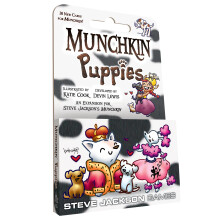 Steve Jackson Games Munchkin Puppies-kaartspel (mini-uitbreiding) | 30 kaarten | Spel voor volwassenen en kinderen | Fantasie-avontuur Rollenspel | L