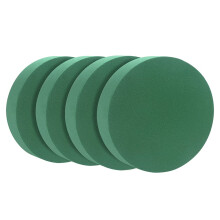CCINEE ronde steekschuimblokken 8"""" grote natte schuimstenen voor bruiloft bloemstuk levering pakket van 4
